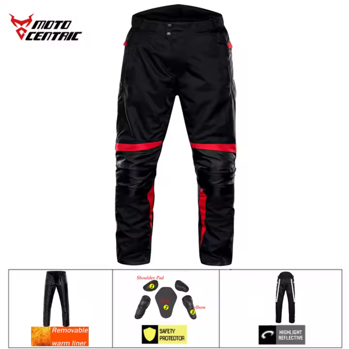 Chaqueta Motocentric, chaqueta cálida de invierno para motocicleta, pantalones de Motocross, ropa de carreras, trajes, chaquetas impermeables para protección - 1