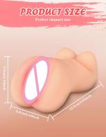 Leten realista Vagina Anal boca juguetes seguro silicona Vaginal masturbador masculino suave bolsillo coño juguete sexual para hombres masturbadores 18+ - details 9