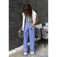 Pantalones de pierna ancha de cintura alta para mujer Moda estilo coreano - details 3