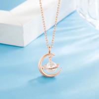 Szjinao-collar con colgante de perlas de la Tierra y la Luna, Plata de Ley 925 auténtica de agua dulce, joyería de diseñador de lujo, regalo de alta calidad para niña - details 7