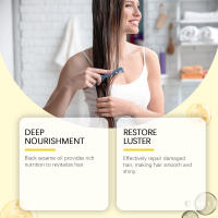 La cápsula para el cuidado del cabello con aceite de sésamo negro nutre, suaviza, repara la sequedad, el encrespamiento y suaviza el aceite esencial para el cuidado del cabello - details 8
