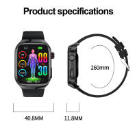 Relojes inteligentes de diagnóstico para hombres, pulsera con control del ritmo cardíaco y de la presión arterial, resistente al agua IP68, para IOS, ECG, AI, novedad de 2025 - details 28
