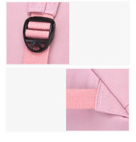 Mochila escolar para adolescentes, morral sencillo de color sólido para mujer, morral escolar juvenil para mujer - details 10