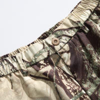 Men New Outdoors Camouflage Cargo Shorts Summer Leisure Fashion Elastic Waist Shorts Hiking Motion Basketball Short Trousers Men - details 5