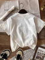 Camisetas con gráficos de botas occidentales para mujer, camiseta holgada bohemia, camisetas Hippie bonitas de vaquera, ropa femenina Vintage - details 3