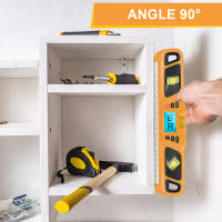 Inclinómetro Digital de nivel de espíritu, regla de escala Horizontal, transportador electrónico de pantalla LED, herramientas de medición de Base magnética - details 11