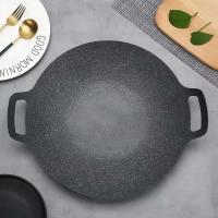 Olla de carne portátil coreana para acampar al aire libre, plato de escalada de montaña, plato de barbacoa para picnic - details 3