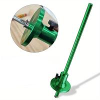 Medidor de marcado de rueda europeo de aleación de aluminio, marcador de carpintero de aluminio métrico/medida ajustable, mango ergonómico duradero - details 2