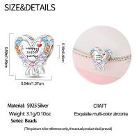 Abalorio Original de Plata de Ley 925 para mujer, abalorio de alta calidad adecuado para pulsera DIY, cuentas de amor para el Día de San Valentín, regalos de joyería para fiesta, nuevo - details 48