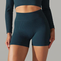 Pantalones cortos deportivos para mujer, mallas transpirables de cintura alta para yoga, correr, ciclismo, entrenamiento, gimnasio, verano - details 40