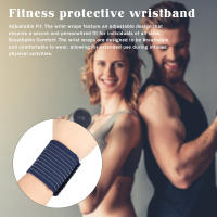 Muñequera deportiva de vendaje elástico, bandas de soporte de mano para artritis, protector de muñeca adecuado para Fitness, levantamiento de pesas - details 2