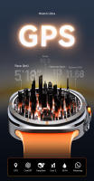 Relojes inteligentes hombre Fitness exterior deporte Seguimiento GPS ritmo cardíaco presión arterial mujer reloj - details 0
