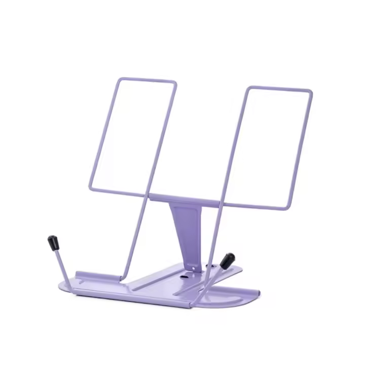 Oficina plegable para niños, estacionario ajustable para estudiantes, soporte multifuncional para libros, estante de lectura, estantería para leer, soporte para libros - 1