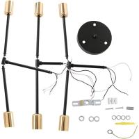 Lámpara Moderno Originalidad Minimalismo Candelabro Restaurante Sala de estar Cocina Oficina Decoración 50 cm - (Blanco) - details 33