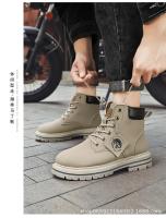Botas de Invierno 2025 para Hombres Top de Ocio de Moda No Resbaladiza con Suela de Goma - details 4