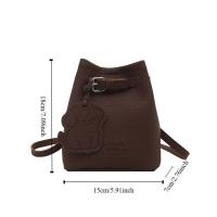 Bolso de cesta de diseñador a la moda, bolso cruzado informal de lujo, bolso de hombro de piel sintética para ir al trabajo, bolso de mujer - details 0
