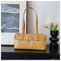 Bolso para axilas con textura premium, bolso de hombro portátil informal versátil de estilo simple para mujeres de moda - details 10