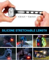 Juego de luces de bicicleta recargables por USB, luz trasera LED superbrillante delantera y trasera de 350 lúmenes, resistente al agua IPX5, 4/6 modos, memoria de modo - details 2