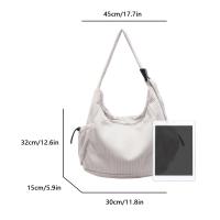 Bolso Cruzado de Terciopelo para Mujer de Gran Capacidad Moda Suave y Duradera con Pequeñas Bolsillos Laterales y Compartimentos Ideal para Viajes Cortos, Trabajo y Viajes Diarios - details 12