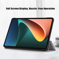 Funda de cuero en pulgadas, tapa dura con triple soporte, para Xiaomi Mi Pad 5 Pro, tableta - details 14