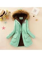 2024 New Autumn Winter Women Cotton Jacket Padded Casual Slim Coat Emboridery Hooded Wadded Warm Overcoat - details 5