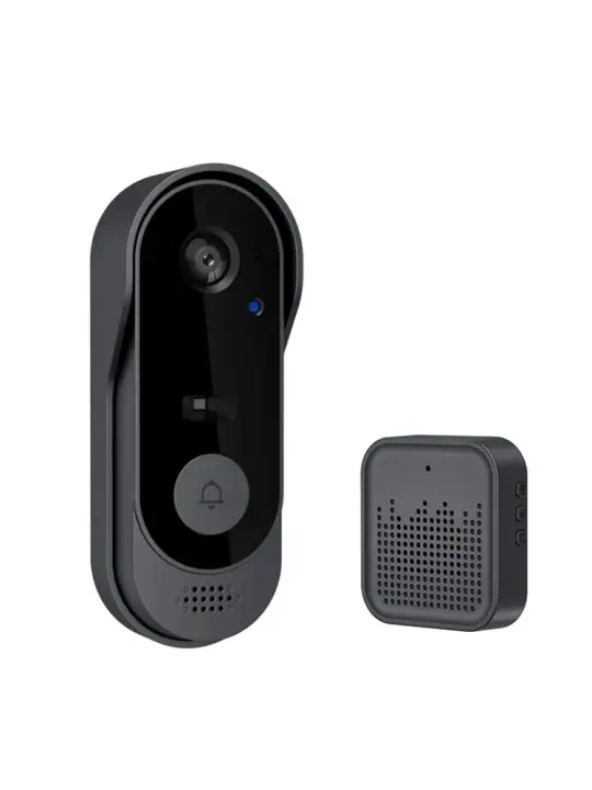Timbre inalámbrico Aplicación inteligente a prueba de Agua, Comunicación inalámbrico, interfaz de video inteligente para el hogar, Conjunto de Caja Oscura, categoría de decoración del European Hogar estándar - 1