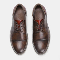 Zapatos casuales de negocios tendencia retro zapatos de cuero de gran tamaño - details 28