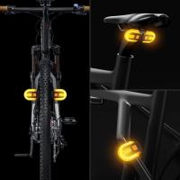 Luz Trasera para Bicicleta con Control Remoto Inalámbrico 5 Modos de Seguridad - details 2