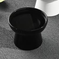 Suministros para mascotas, cuenco de cerámica para gatos, cuenco de alimentación multiusos creativo para comida de perros, cuenco antideslizante de gran capacidad para mascotas, cuenco de base alta para gatitos y cachorros - details 3
