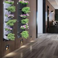 Bolsa vertical de fieltro montada en la pared, contenedor para cultivo de flores y verduras, máquina para plantar jardín interior y exterior, 6 bolsillos, - details 4