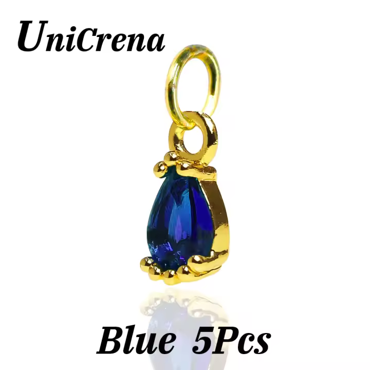 Collar de Zirconia UniCrena Encanto Delicado para Mujeres Cadena Dorada Zirconia - 1