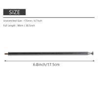 Reemplazo de antena telescópica de 7 secciones de 98 cm y 38,5 pulgadas para radio FM y TV - details 5