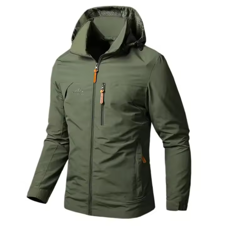 Chaqueta de Combate para Hombres A Prueba de Viento, Impermeable, Nueva para Senderismo y Ciclismo al Aire Libre en Otoño - 1