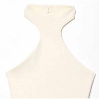 OUWU- Moda Midi Mujer, Elegante Vestido Largo Sin Espalda Fiesta de Noche, Bata de Playa Vacaciones para Mujer - details 4