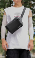 WEST BIKING-bolsa multifuncional para manillar de bicicleta, bolso de hombro y pecho con bolsillo frontal para patinete eléctrico, accesorios para ciclismo de carretera y montaña - details 5