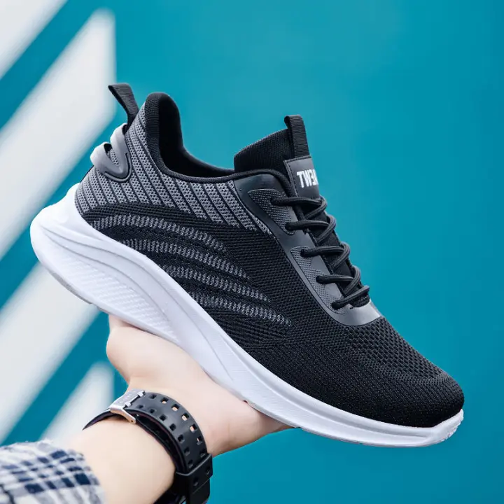 Zapatillas de Correr de Malla Tejida Suave Verano 2025 Cómodas y Transpirables Pies Secos - 1