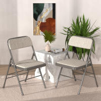 Rcynview Set de Silla Plegable  Tela Acolchada Visitor para Hogar, Exteriores, Salas de Conferencia - details 5