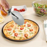 Cortador de Pizza de acero inoxidable, rueda de corte, cortador de masa de Pasta de pastelería, herramientas profesionales para hornear de cocina - details 5