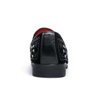 Cuero negro transpirable de moda de alta calidad con zapatos formales para hombre de tallas 38-48 - details 14