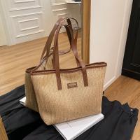 Elegante bolso de paja tejido de verano, bolso de hombro de paja informal bohemio, bolso de mano de playa de ocio para damas/niñas - details 12