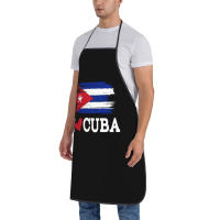 Delantal de Cocina con Bandera de Cuba Havana Unisex para Chefs, Horneados, Jardineros - details 17