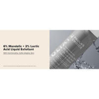 6% Mandelic and 2% Lactic Acid Liquid Exfoliant smooths, softens and brightens skin