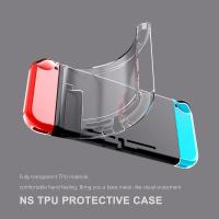 Funda protectora transparente de TPU suave, carcasa protectora de marco Compatible con Nintendo Switch, accesorios para consola de juegos - details 2