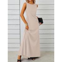 Skims Vestido de verano sexy sin mangas largo de gama alta con correa para mujer - details 13