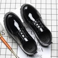 Zapatos de Invierno para Hombres Calzado Casual de Moda para Estudiantes Zapatos de Cuero Pequeños - details 3