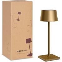 Lámpara LED recargable USB de Mesa Regulable - Larga duración - Luz regulable (Dimmer) con un toque - Casa y restaurante - Protección IP54 - Dorado Oscuro - details 20