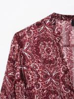 Ropa de mujer europea y americana mini vestido estampado de mujer popular - details 3