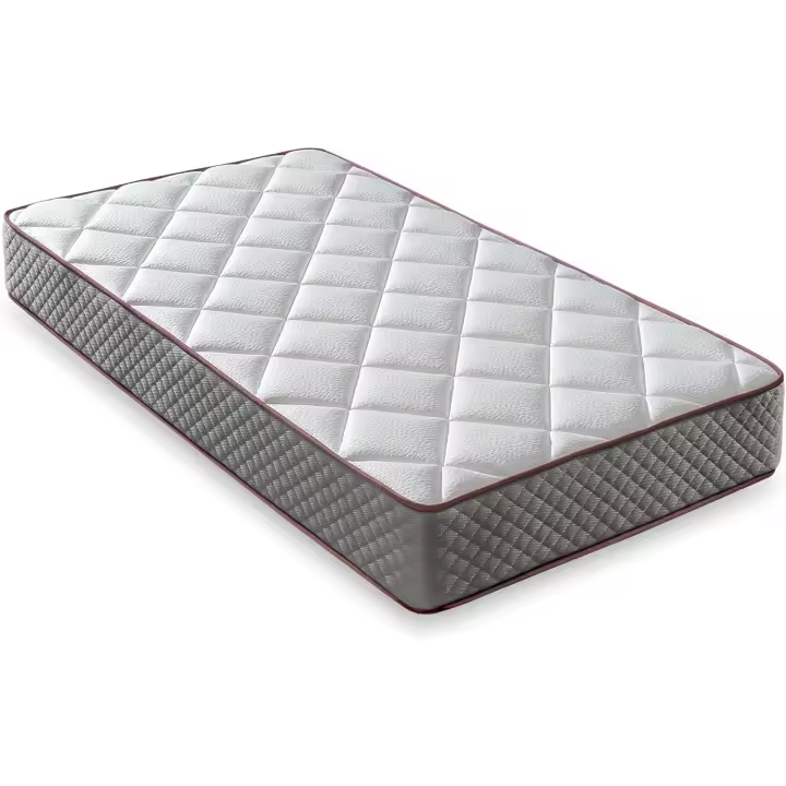 Colchón Colchon 150x190 Viscoelástico Dual Caras Differentes. Comodidad Media y Firmeza. Transpirable y Higiénico Color Gris - 1