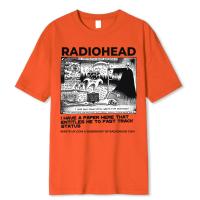 Radiohead-Camiseta clásica Vintage para Hombre, Camisetas de Rock de gira en América del Norte, Camisetas de calle de Hip Hop, Tops de gran tamaño de algodón 100% - details 10