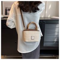 Bolso Cruzado de Verano 2025 Bolso de Mano Tejido de Paja para Mujeres - details 10
